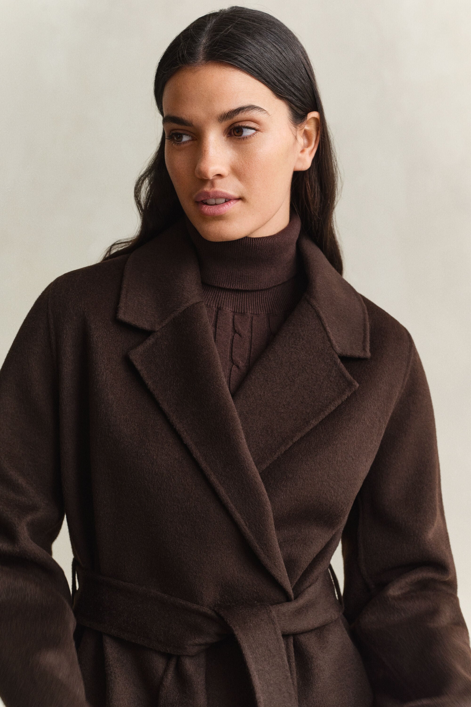 Handstitched Belted Jacket