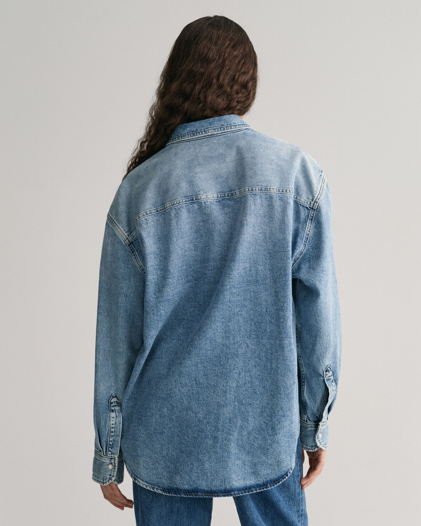 Oversized Denim Shirt
