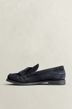 Gracelyn Suede Loafers — MARINE 2