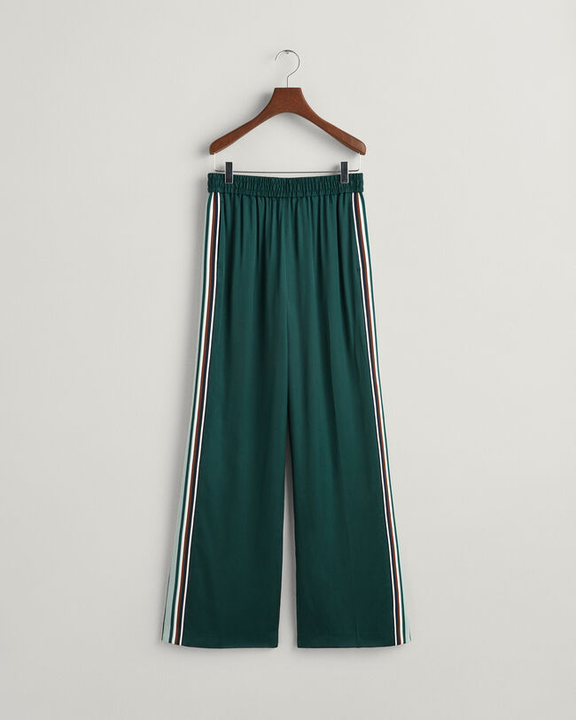 Relaxed Fit Striped Pull-On Pants