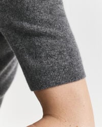 Short Sleeved Cashmere Turtleneck Sweater