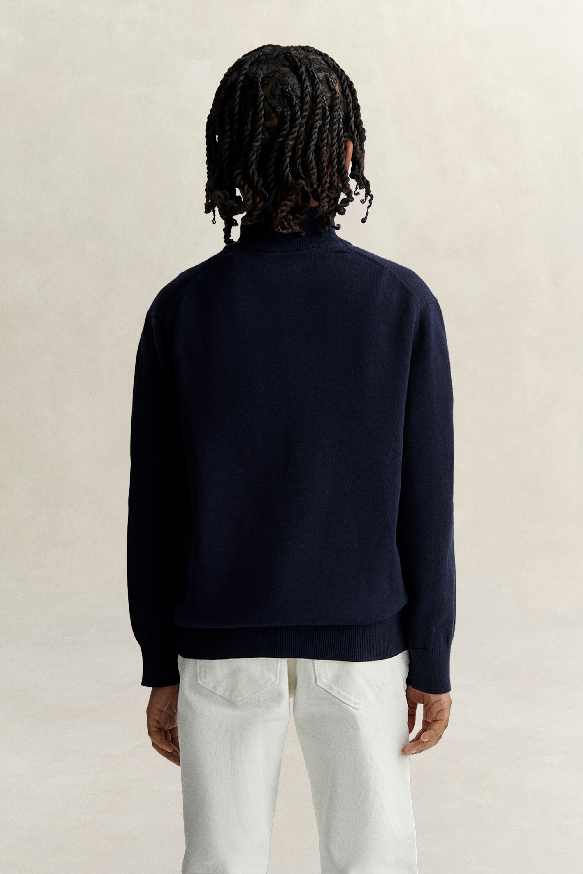 Teen Boys Shield Half-Zip Sweater