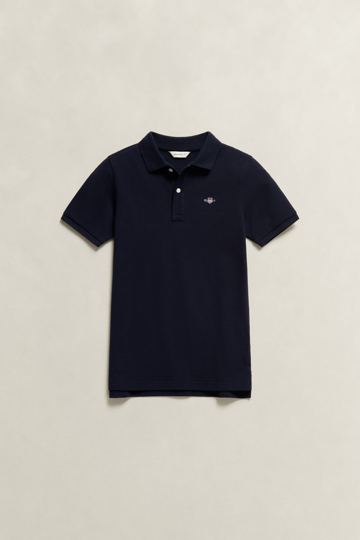 Teens Shield Polo Shirt — EVENING BLUE