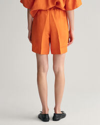 Relaxed Fit Linen Blend Pull-On Shorts