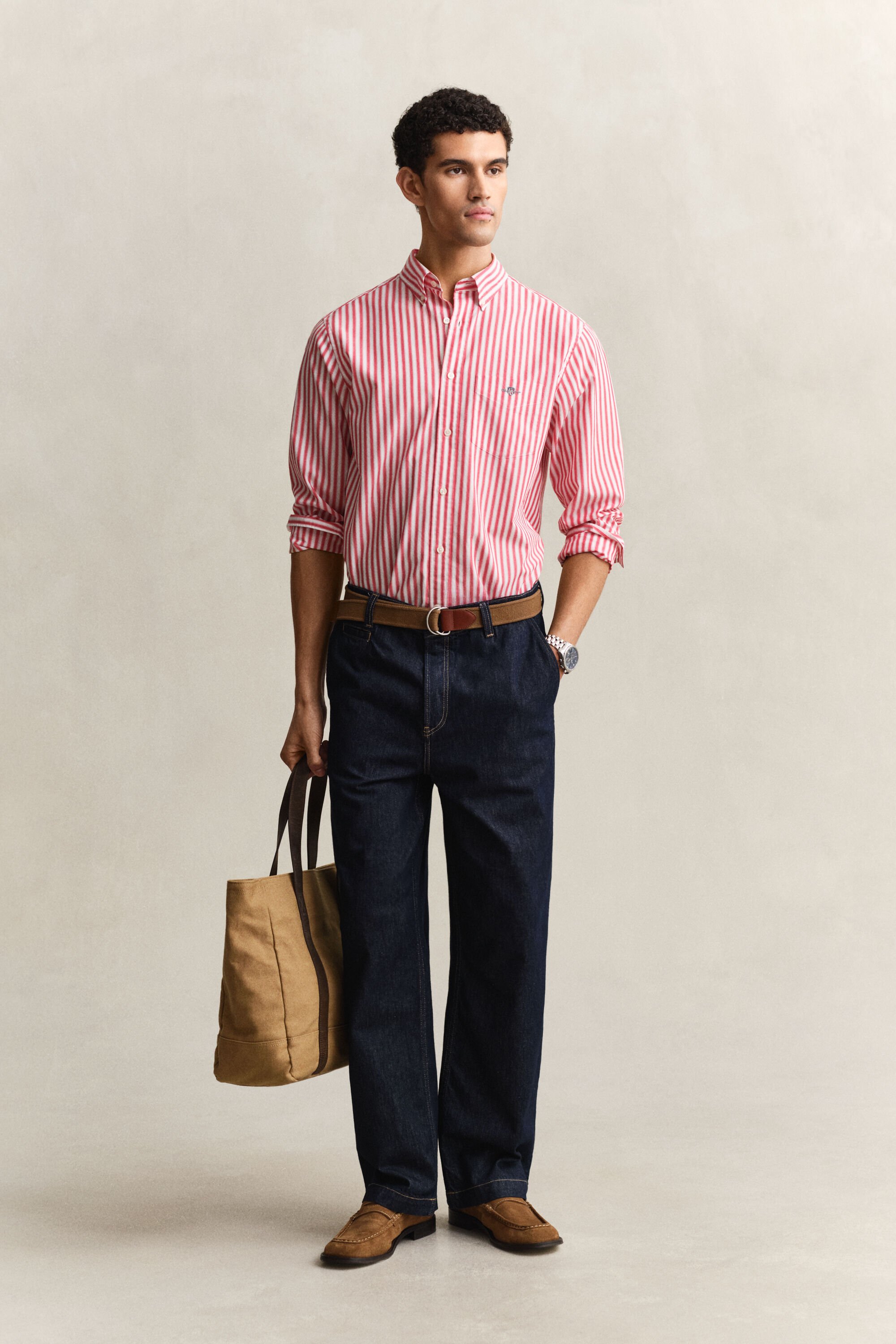 Striped Classic Poplin Shirt