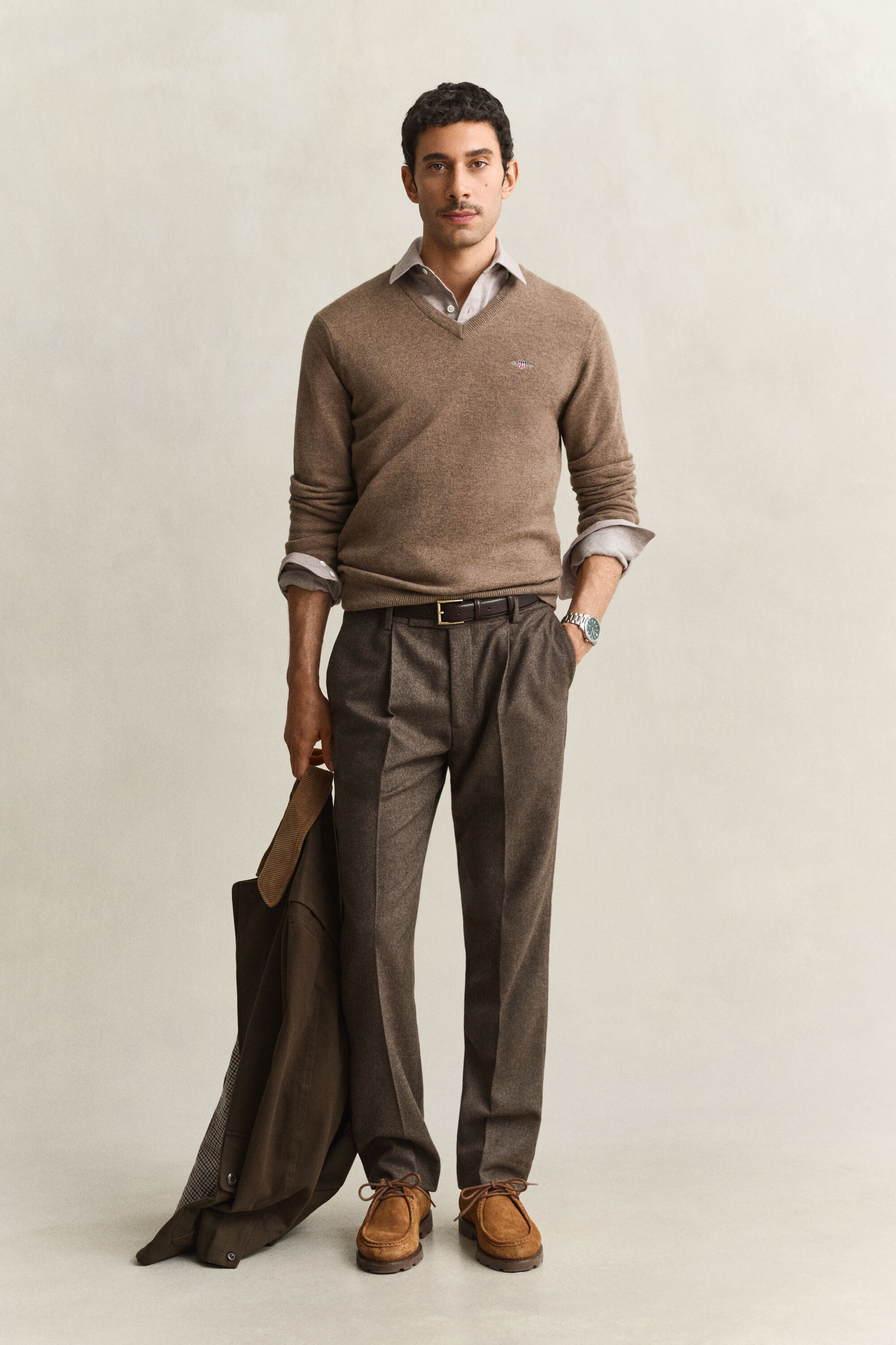Lambswool V-Neck Sweater