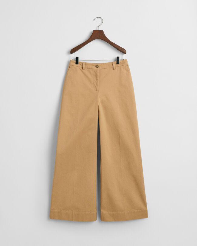 Relaxed Fit Bootcut Chinos