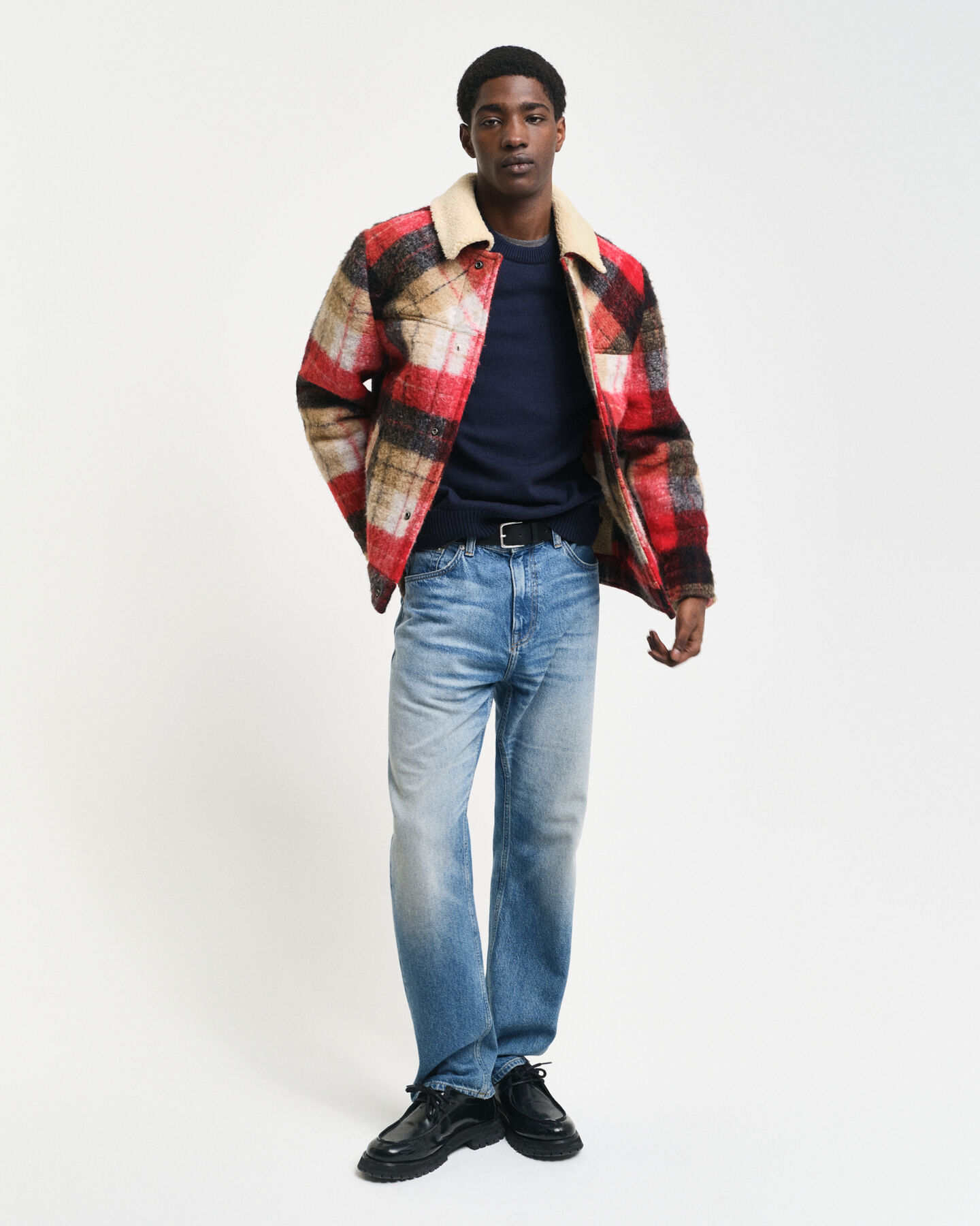 Casual Cotton Crew Neck Sweater