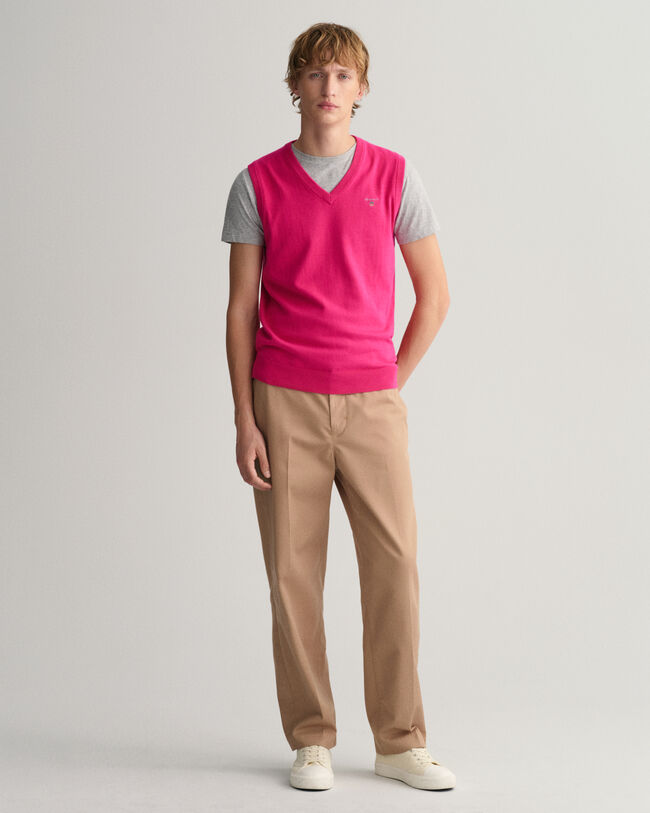 Classic Cotton Sweater Vest