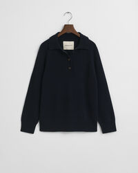 Knitted Wool Cashmere Blend Rugger