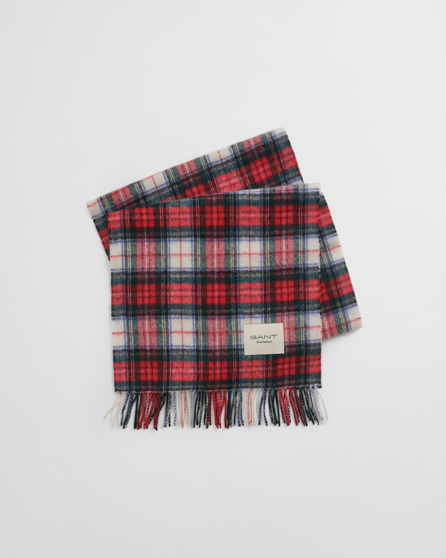Tartan Cashmere Blend Scarf