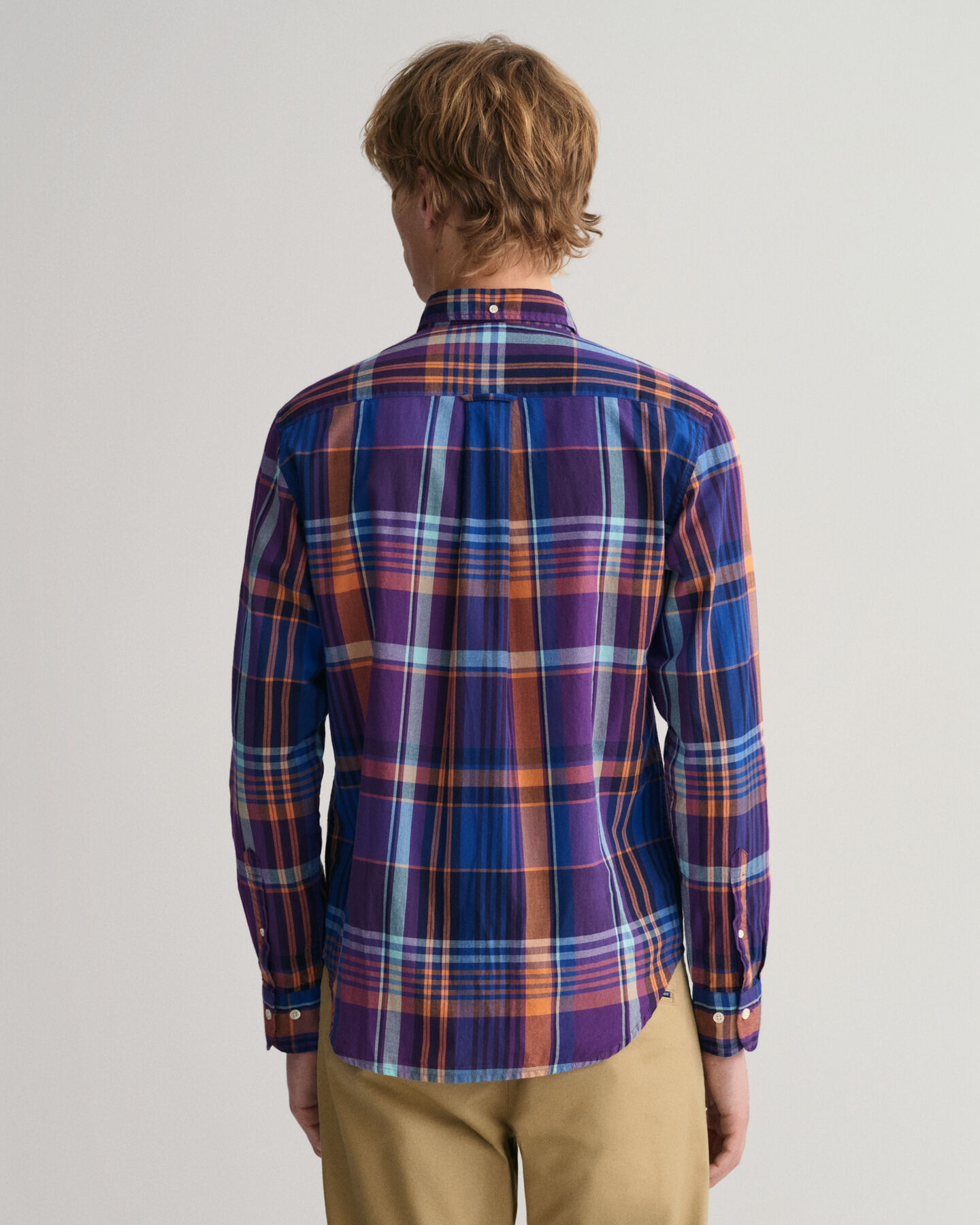 Regular Fit Colorful Madras Shirt