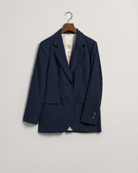 Regular Fit Stretch Linen Blazer