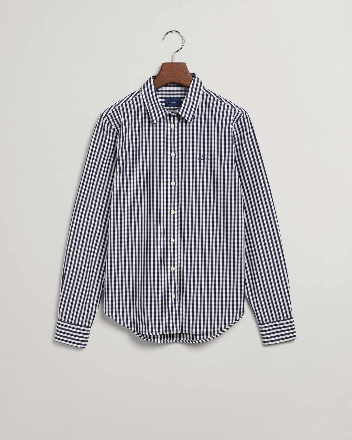 Regular Fit Gingham Broadcloth Shirt