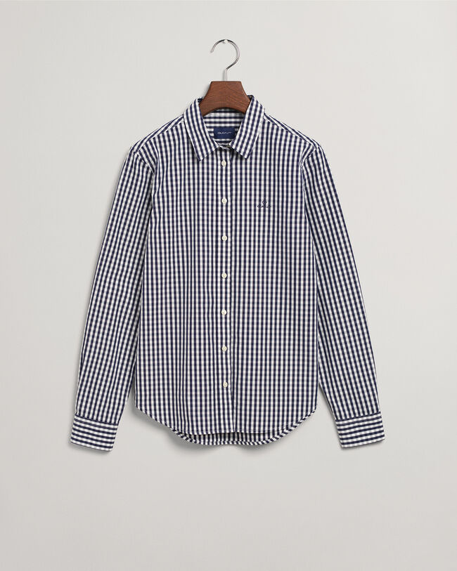 Regular Fit Gingham Broadcloth Shirt