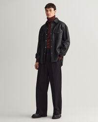 Relaxed Fit Rodeo Leather Shirt