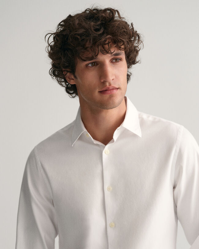 Slim Fit Formal Twill Shirt