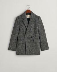 Regular Fit Herringbone Blazer