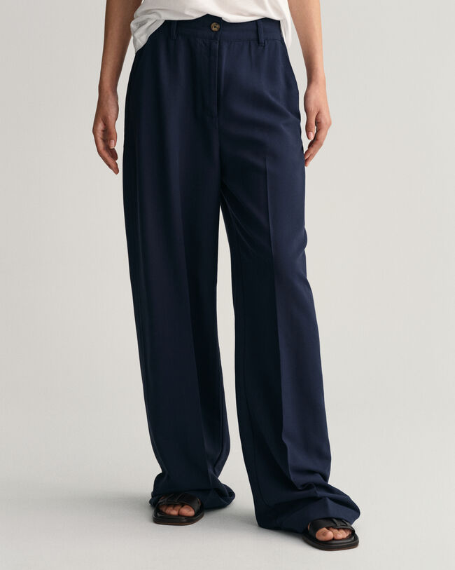 Relaxed Fit Fluid Pants