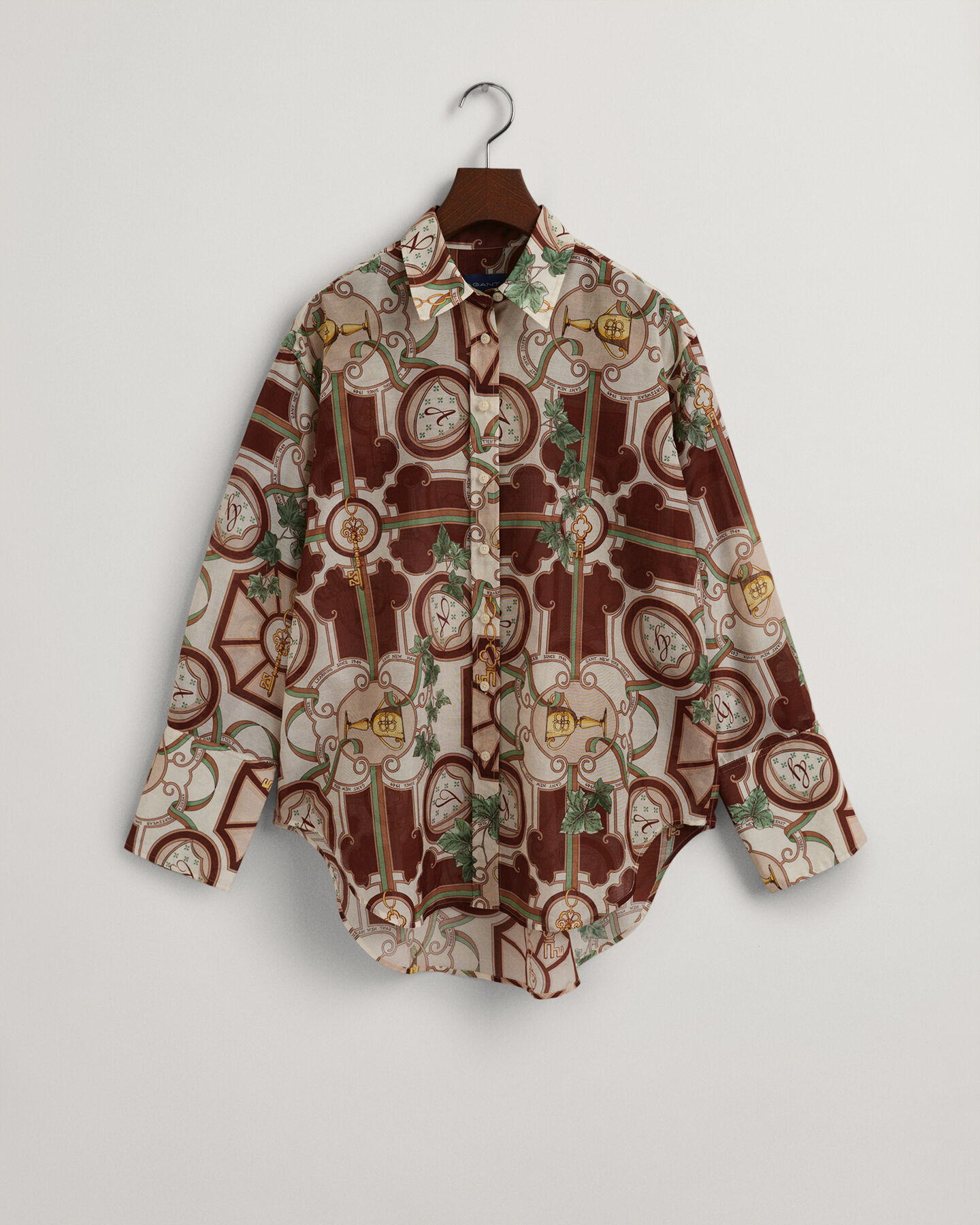 Relaxed Fit American Luxe Cotton Silk Shirt