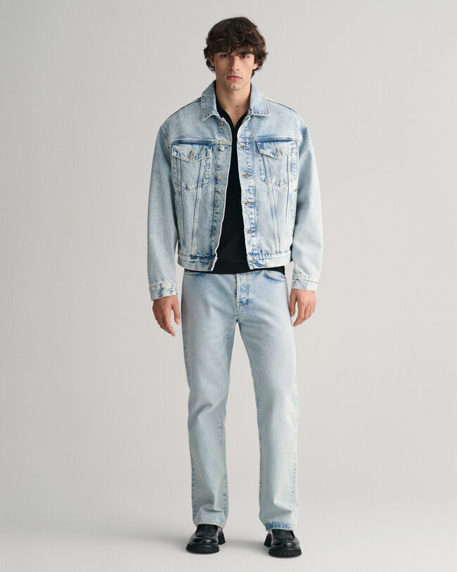 Open Knit Polo Sweater