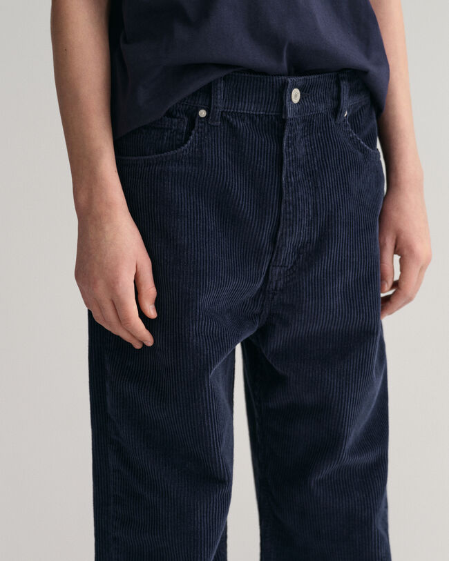 Teen Boys Loose Fit Corduroy Pants