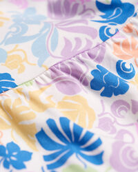 Girls Tropical Print Dress