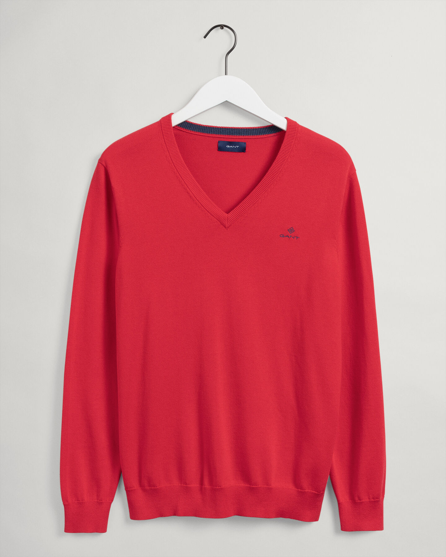 Classic Cotton V-Neck Sweater