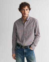 Regular Fit Gingham Light Twill Shirt