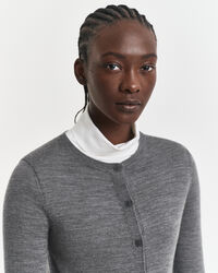 Extra Fine Merino Wool Cardigan