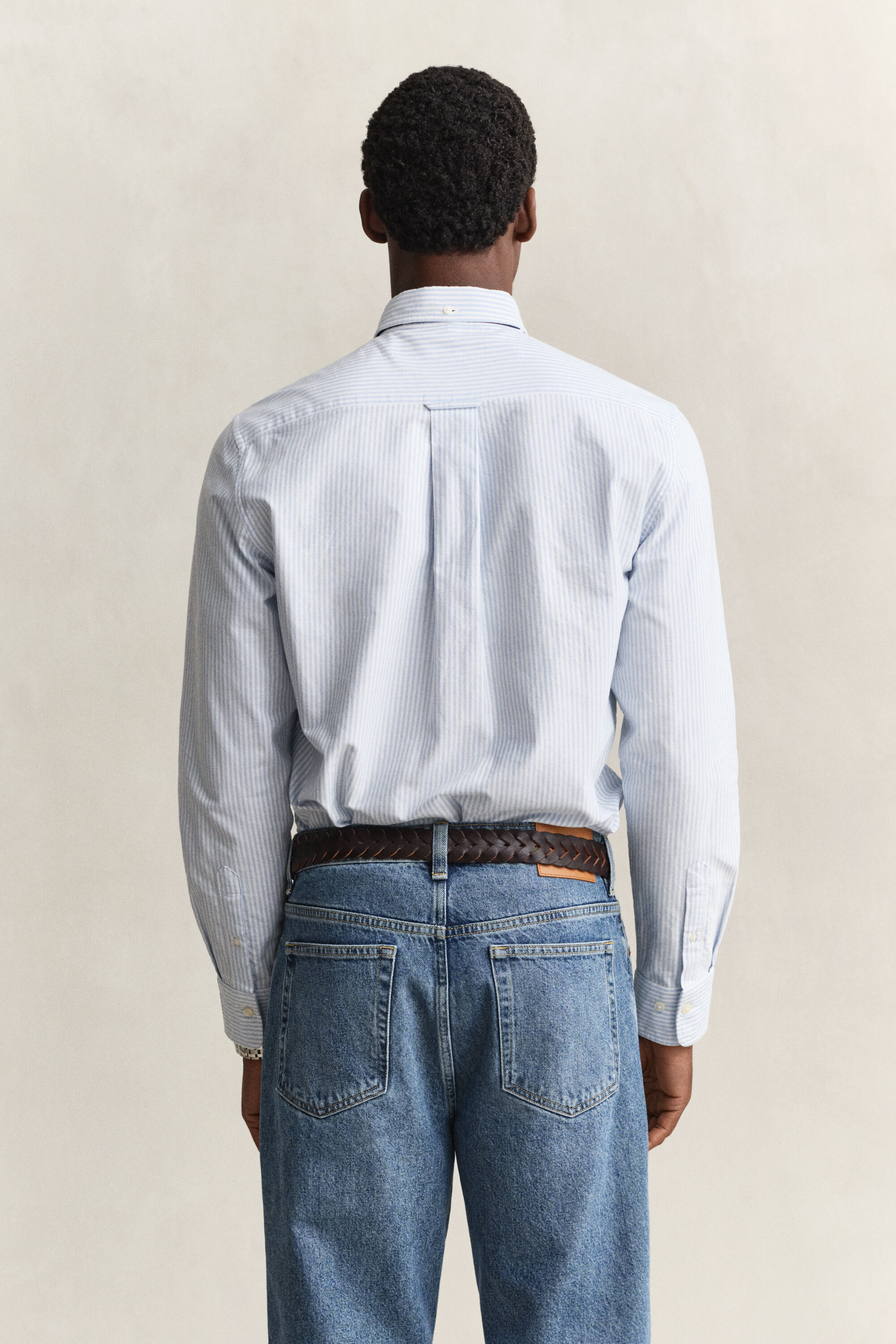 Classic Regular Striped Oxford Shirt
