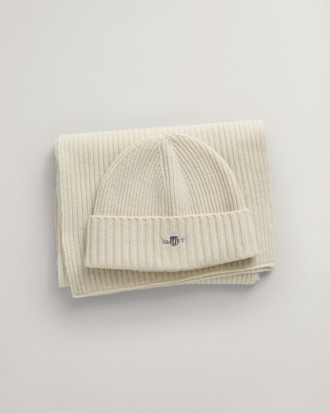 Shield Beanie & Scarf Gift Set