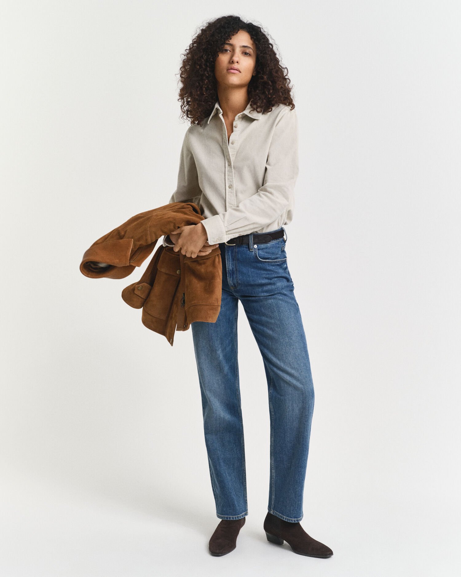 Regular Fit Corduroy Shirt