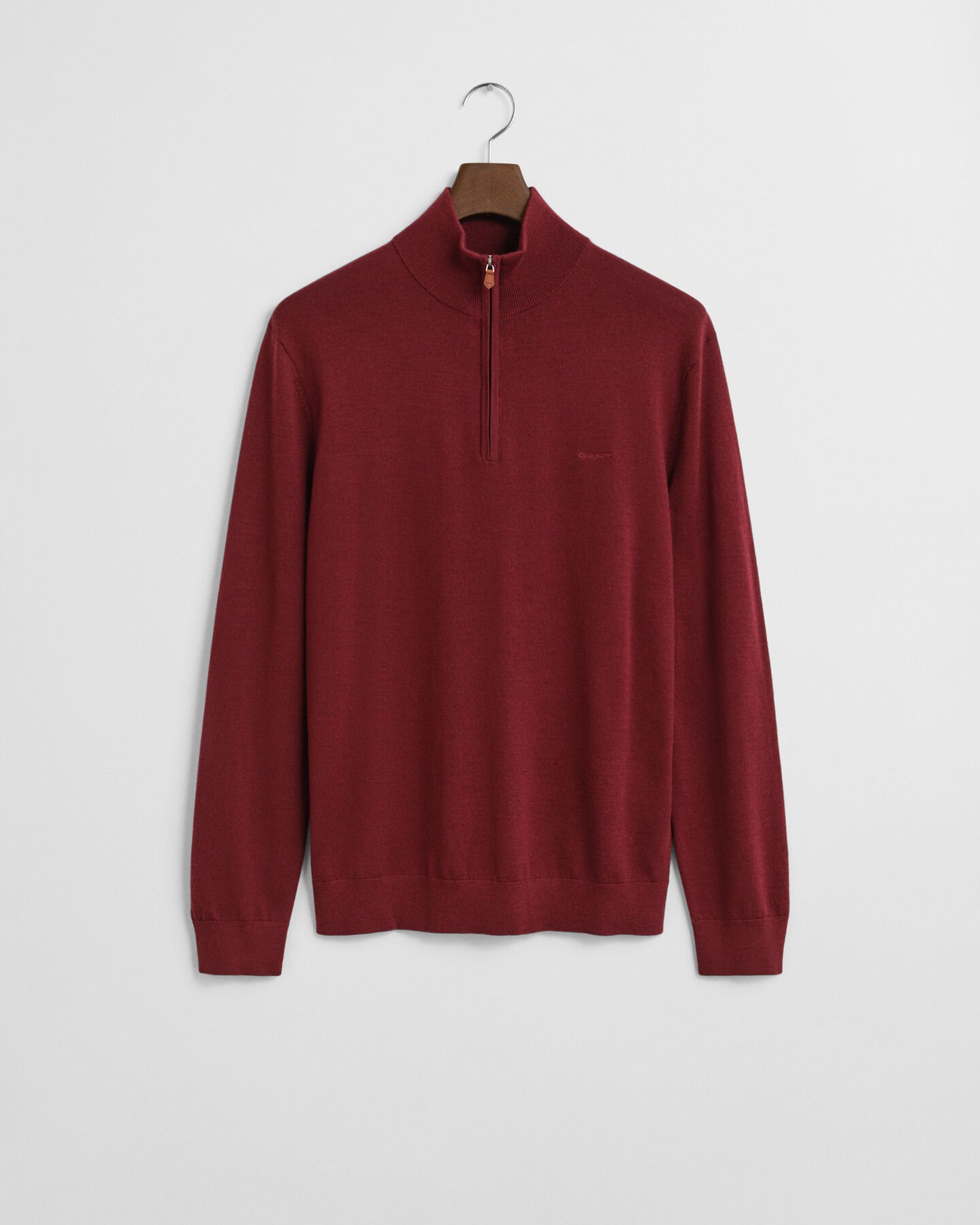 Extra Fine Merino Wool Half-Zip Sweater