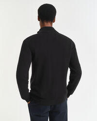 Superfine Lambswool Zip Cardigan