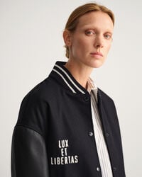 Oversized GANT Varsity Jacket