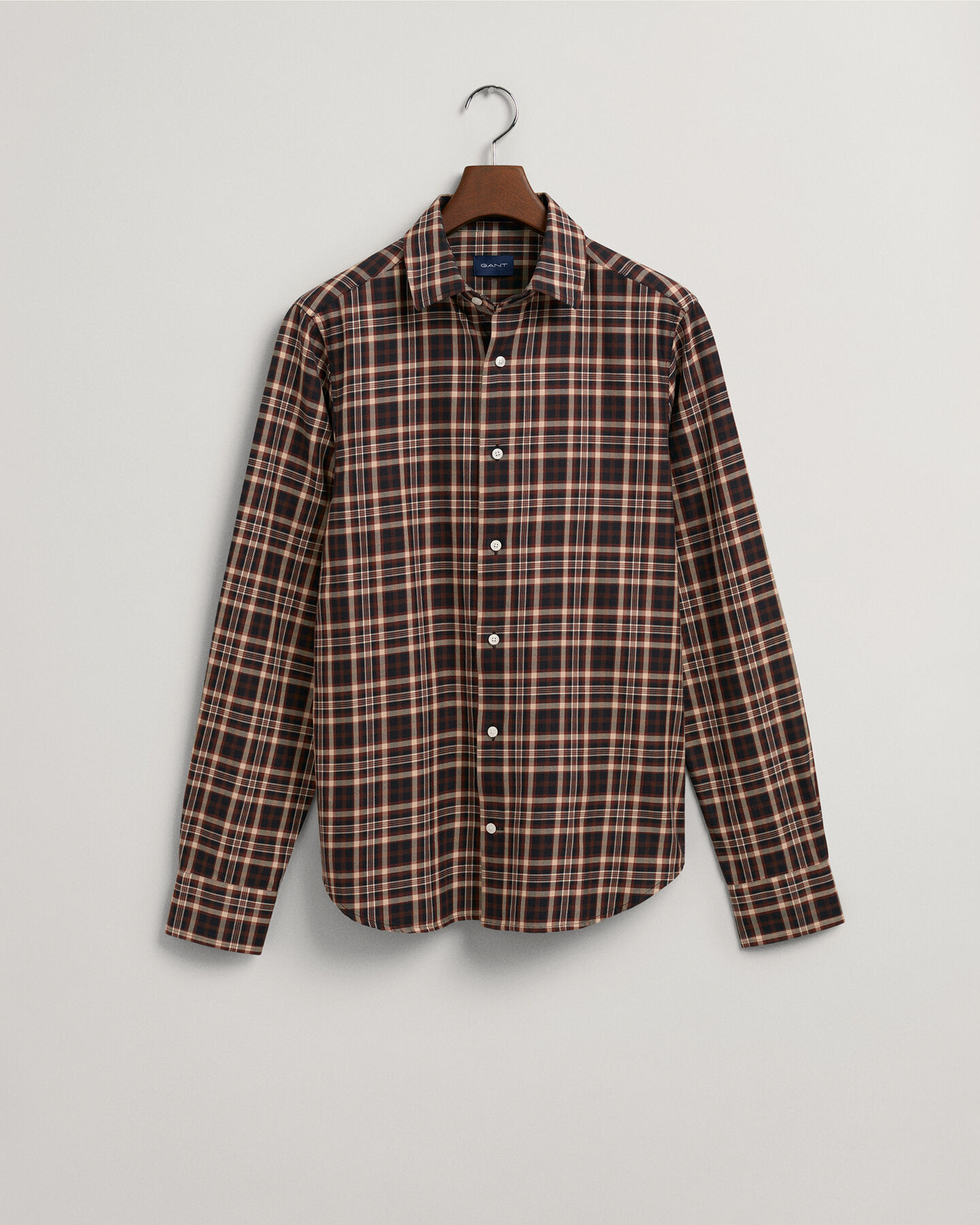 Slim Fit Twill Check Shirt
