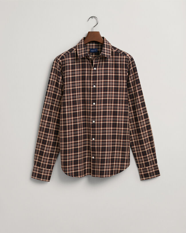Slim Fit Twill Check Shirt