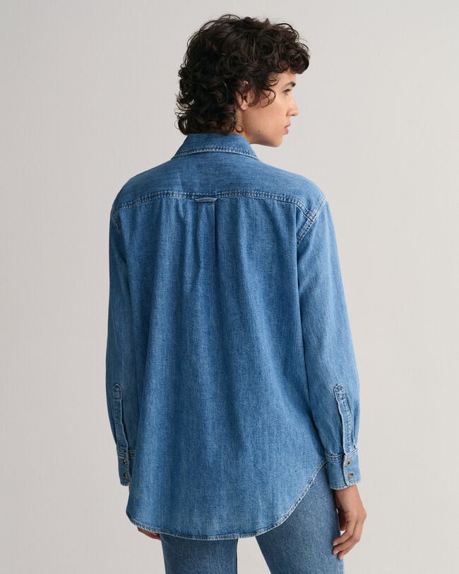 Relaxed Fit Denim Shirt