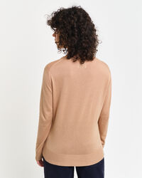 Fine Knit Crew Neck Sweater