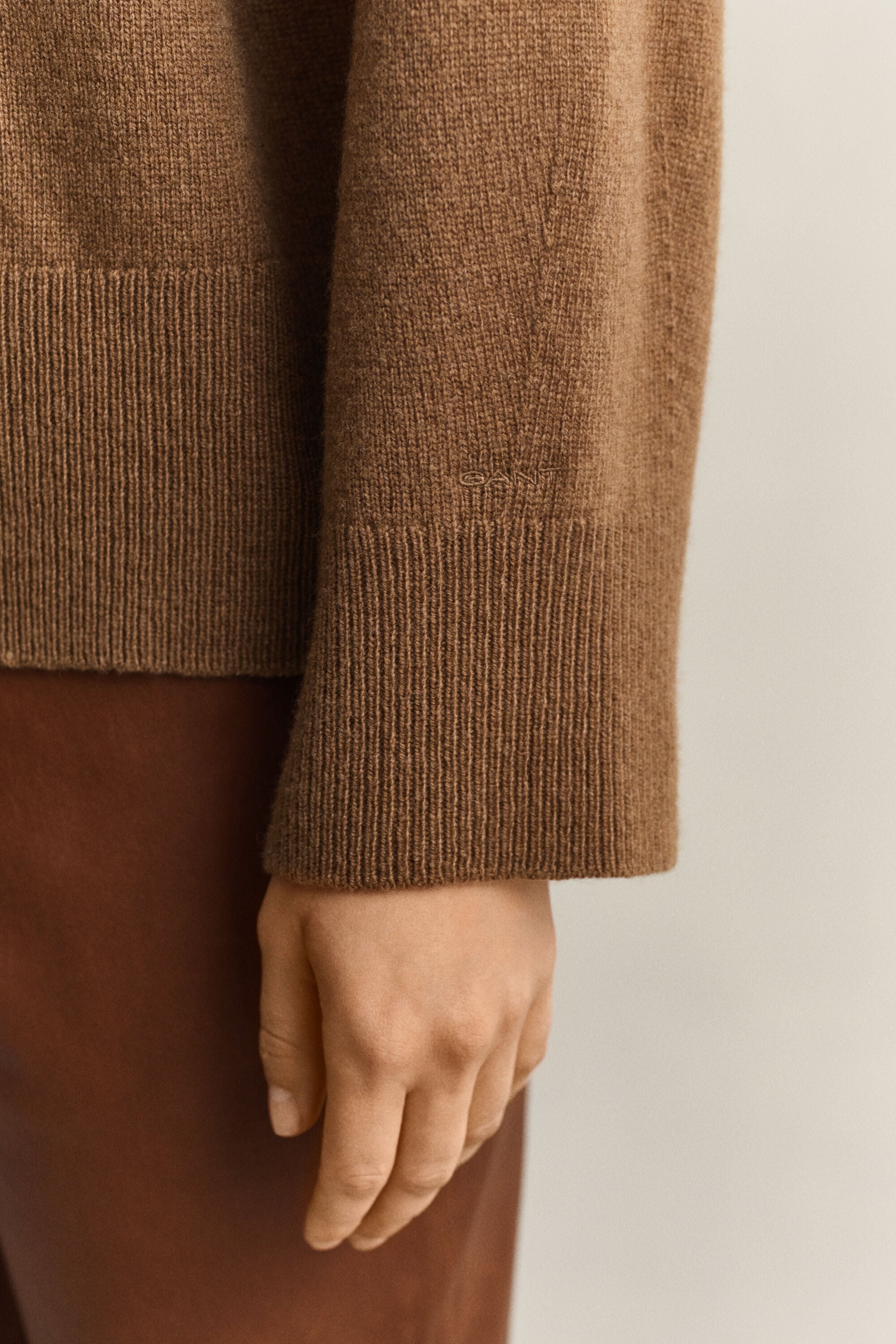 Wool Cashmere Turtleneck Sweater