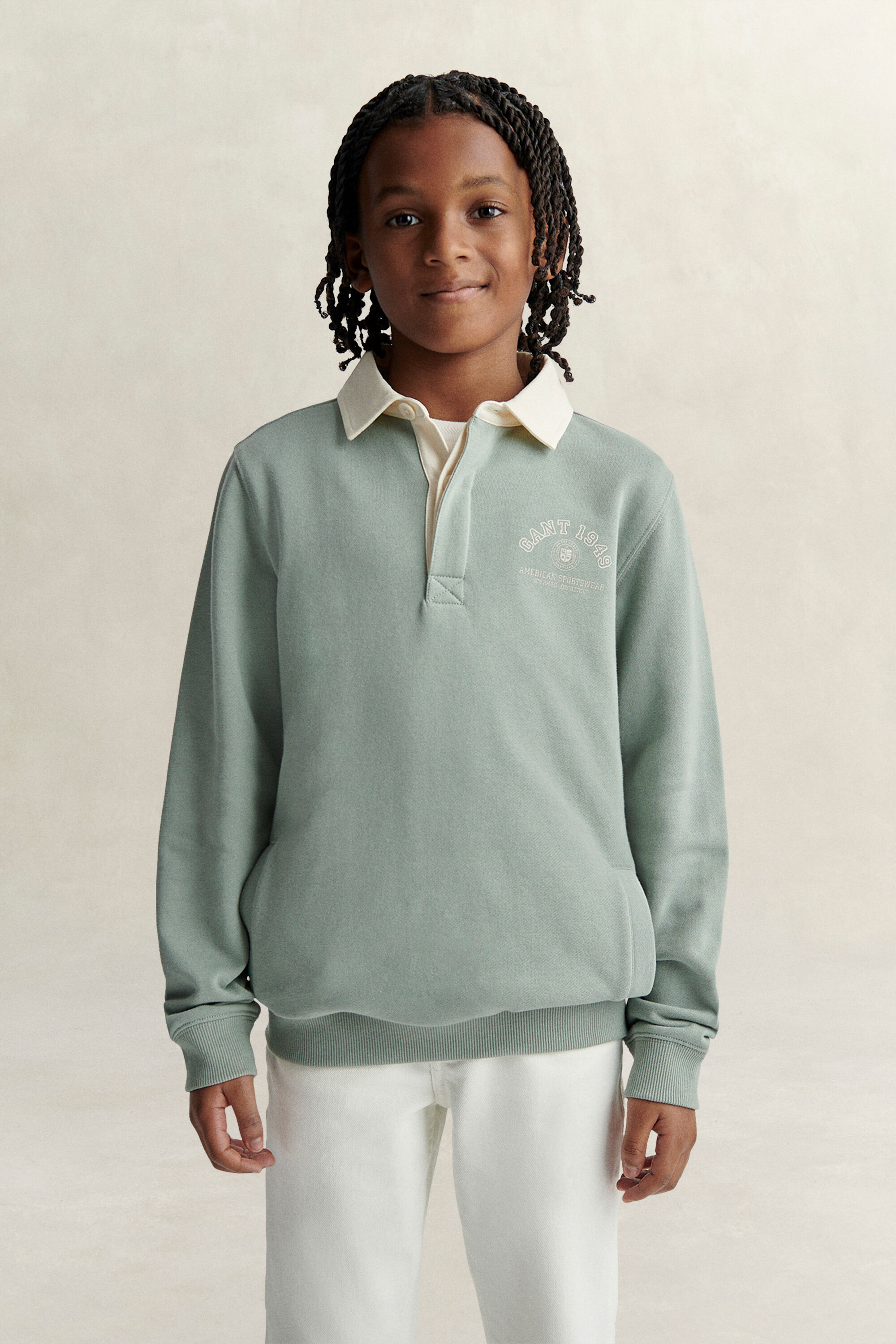 Teen Boys Graphic Rugger