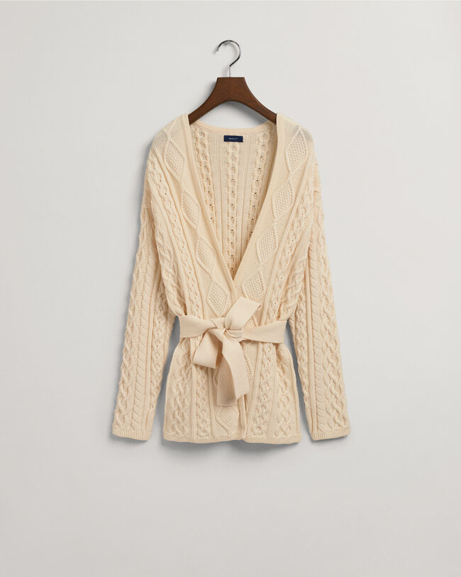 Cable Wrap Cardigan