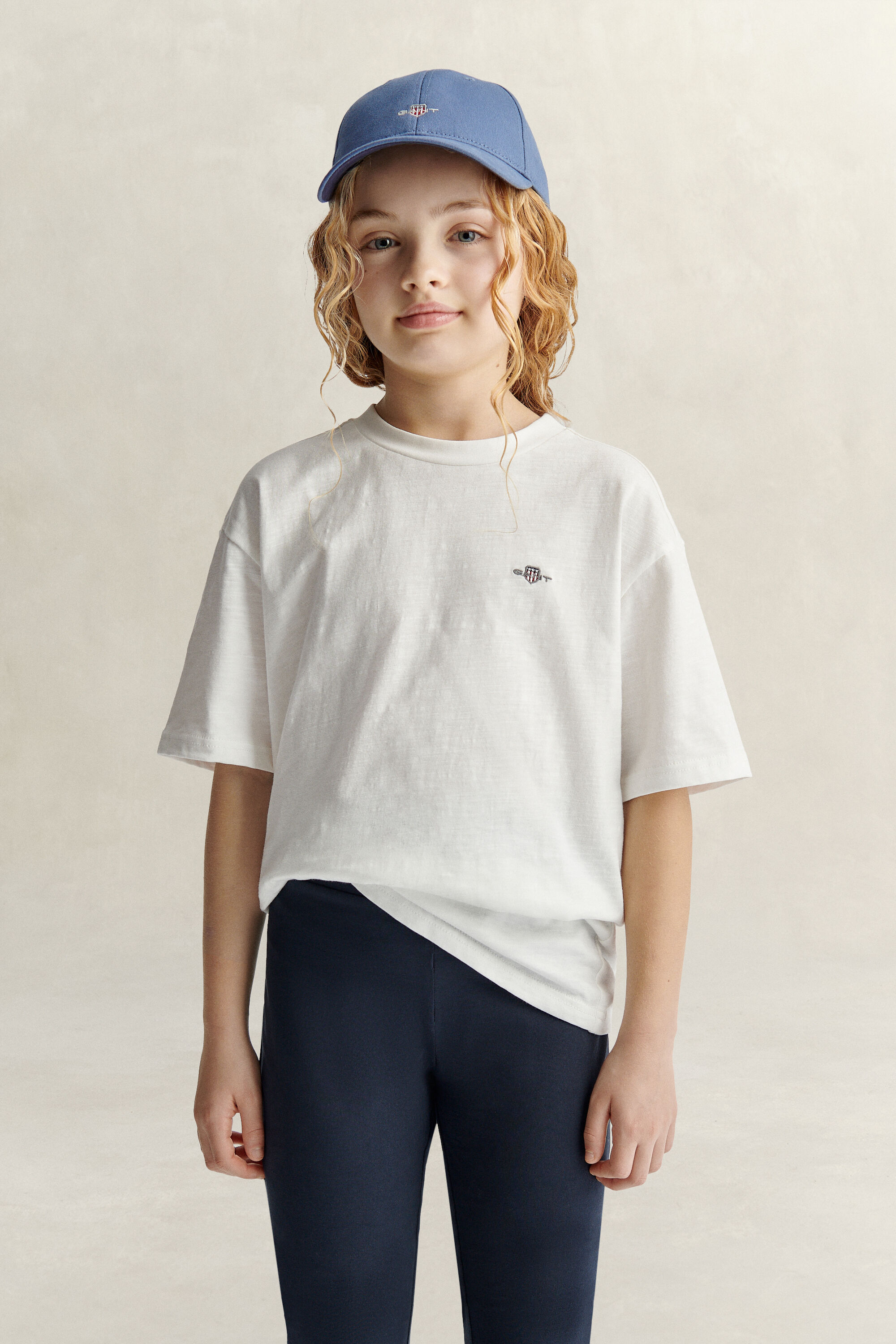 Teen Girls Slubbed T-Shirt