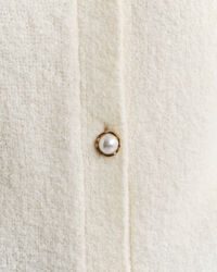 Bouclé Crew Neck Cardigan