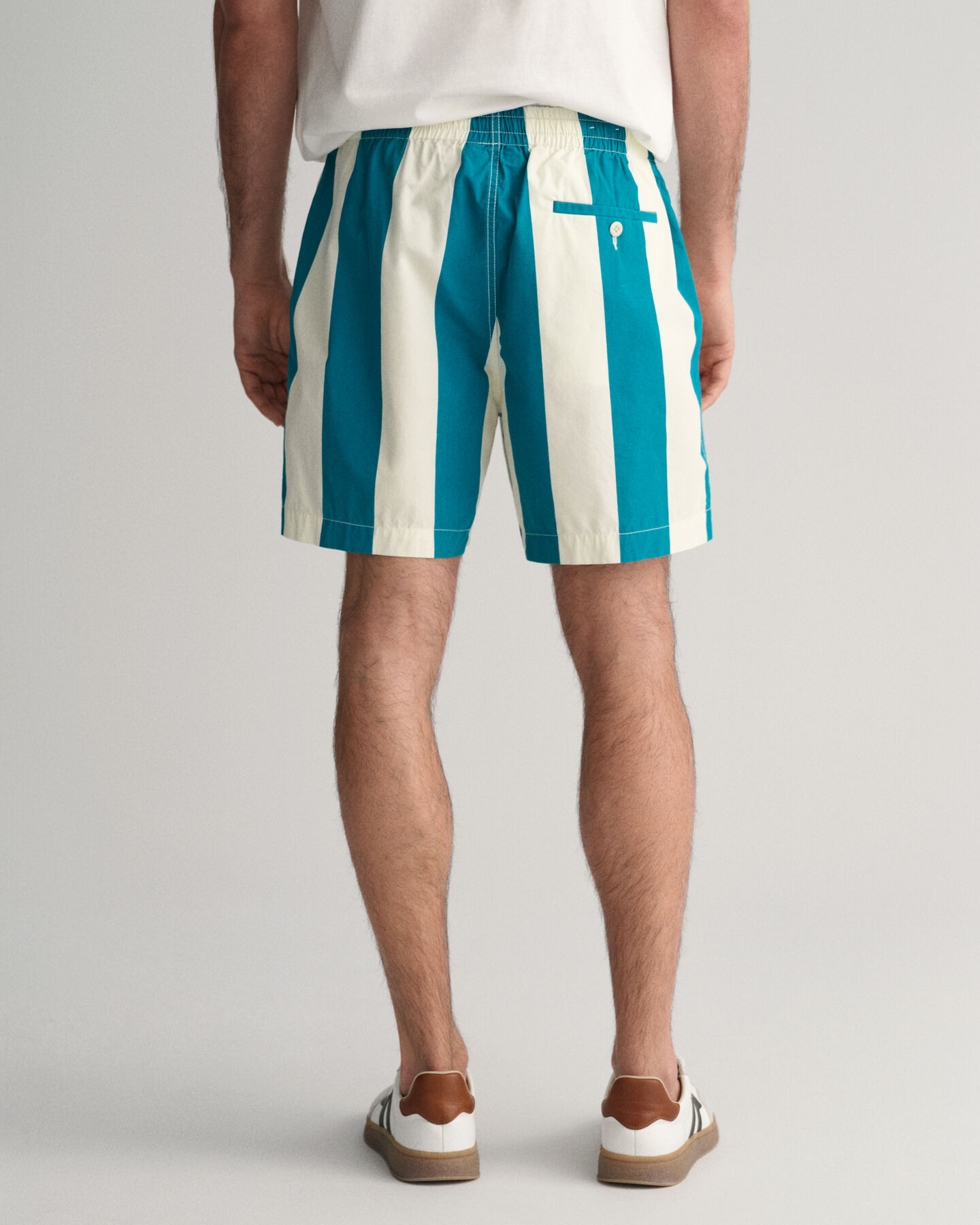 Striped Drawcord Shorts