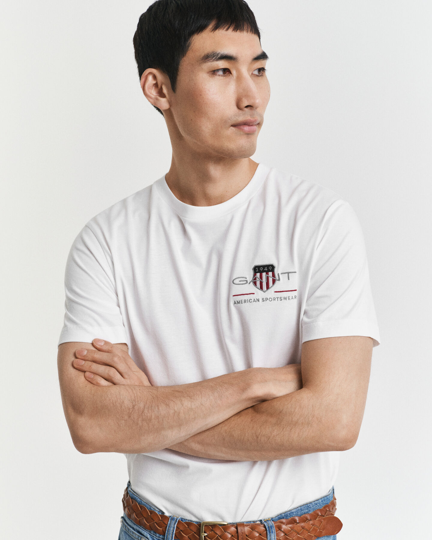 Embroidered Archive Shield T-Shirt