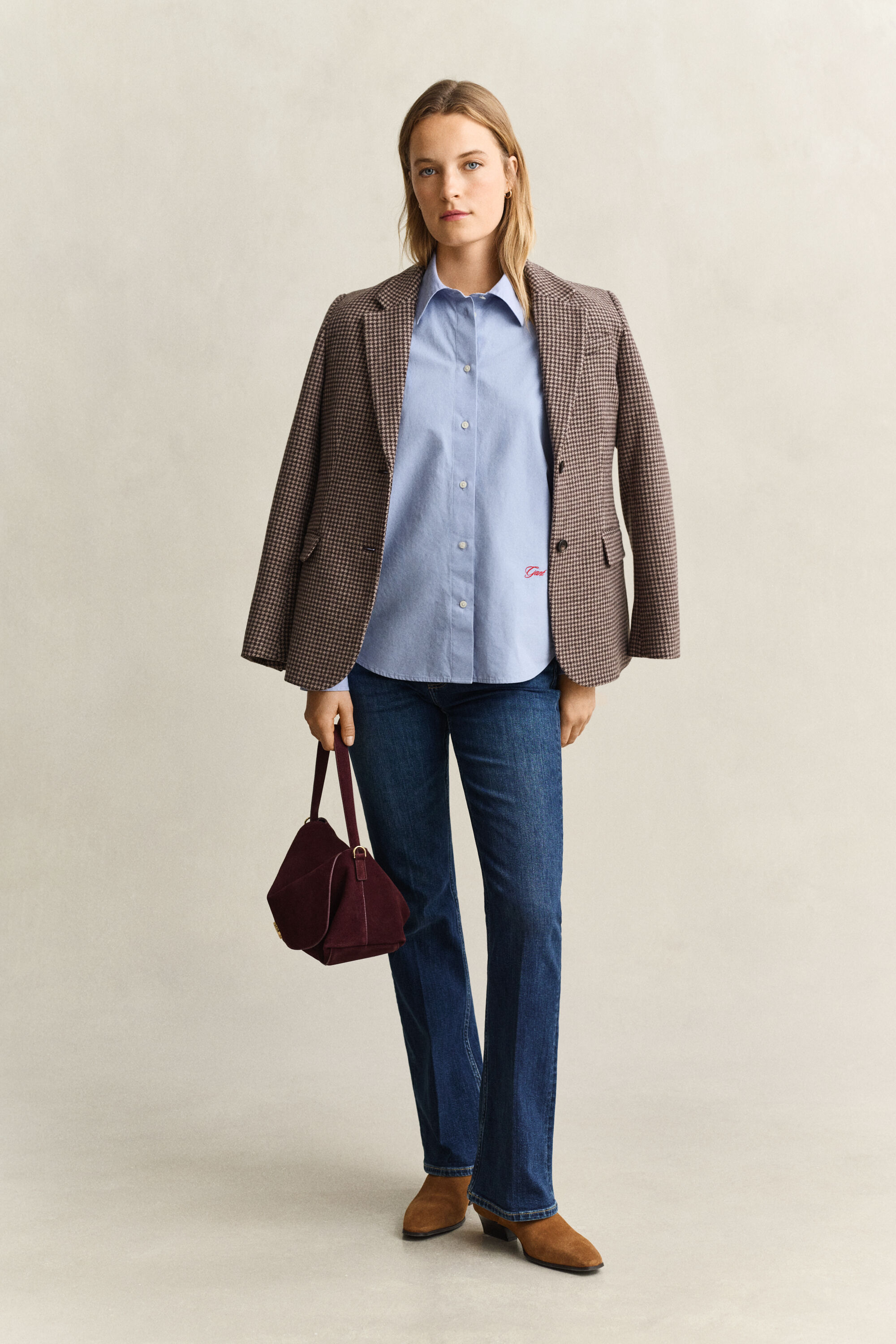 Relaxed Poplin Shirt — MISTY LAVENDER
