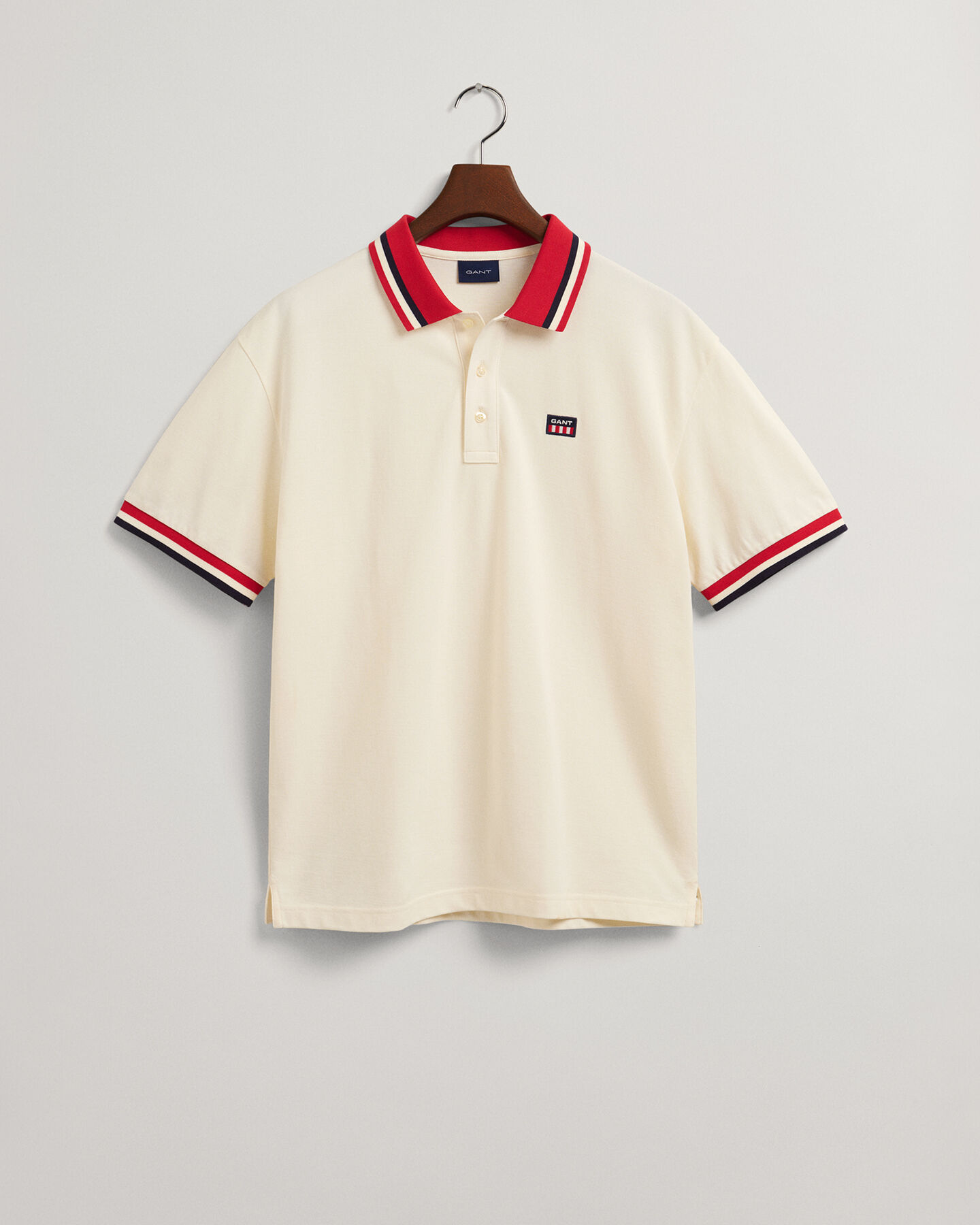 Retro Flag Piqu&eacute; Polo Shirt