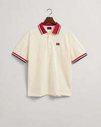 Retro Flag Piqu&eacute; Polo Shirt